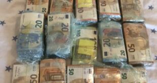 PICTURED: The mind boggling sums of money seized from the home of Spanish police’s Breaking-Bad narco cop
