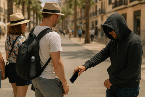 Pickpocket arrested in Malaga: What is the notorious ‘Ronaldinho’ technique that has ensnared thousands of tourists in Spain over the years?  - CSN News