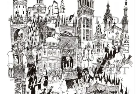 Unearthed: Fascinating 1960s drawings of Sevilla’s ‘Semana Santa’ by famed British cartoonist William ‘Bill’ Papas - CSN News