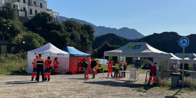 Casares runs major wildfire emergency drill