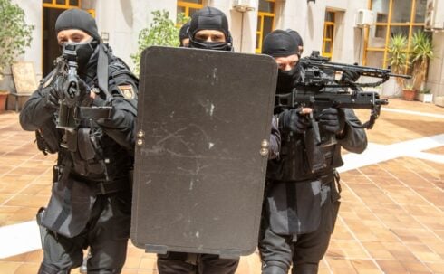 Armed hospital patient is force-admitted to psych ward after barricading himself into his Estepona home