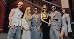 Melody’s Malaga made dress wows Eurovision fans