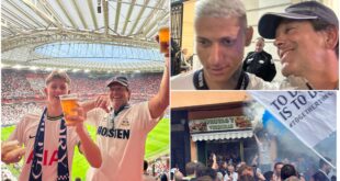My night of bedlam in Bilbao: Richarlison, friendly locals and a slick police operation that kept 80,000 English fans from harm – but couldn’t keep the buses and trains running