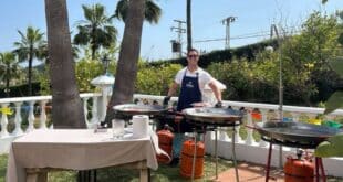 Paella party for Afesol