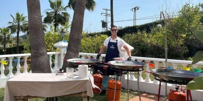 Paella party for Afesol