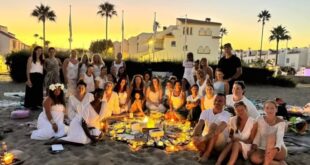 Relax, reset and swim by moonlight at Casares Beach gathering