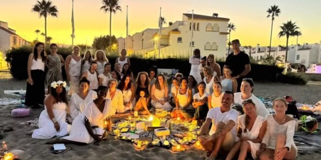 Relax, reset and swim by moonlight at Casares Beach gathering