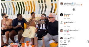 Real Madrid star Jude Bellingham parties in Ibiza with footballer brother and Wayne Lineker 
