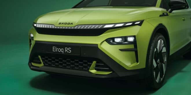 Sportiest version of Škoda’s new electric compact SUV