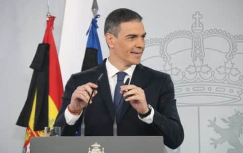 Spain's Prime Minister Pedro Sanchez announces immediate rise in defence spending- four years ahead of schedule