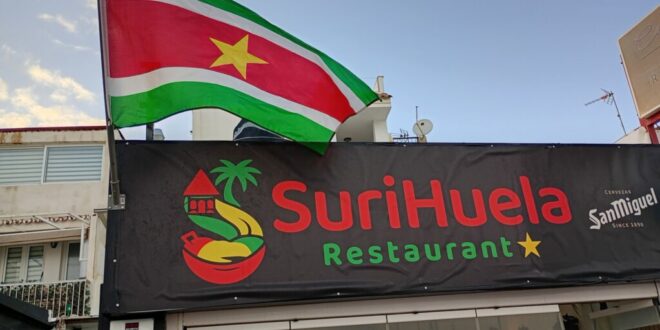 Try authentic Surinamese food in Torremolinos