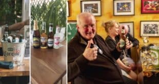 UEFA Champions League Final at Christy’s and an ice bucket of bottles