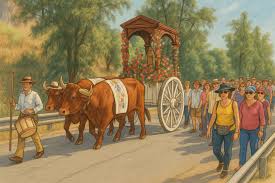LIFE IN SPAIN  A Village festival in Algodonales that reches into the very soul of Andaucia