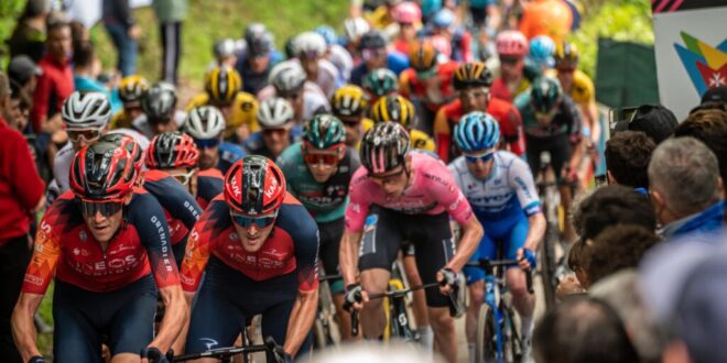 Australian Luke Plapp wins stage eight of the Giro d’Italia from the breakaway