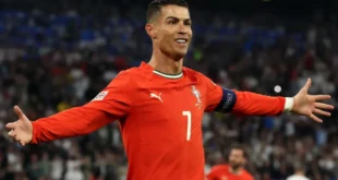 Cristiano Ronaldo lifts second nations league title