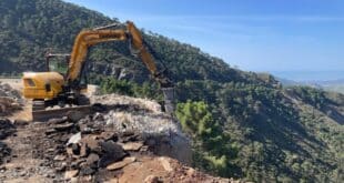 Bridge rebuild begins on Ronda to San Pedro road