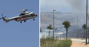 Dramatic arrival of INFOCA team to put out Mijas fire