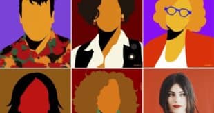 Faceless faces adorn Estepona streets