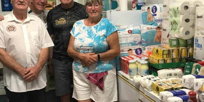 Buffs Brotherhood steps in to help local charity