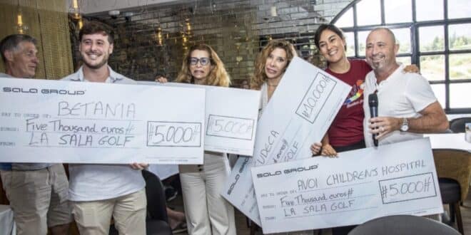 La Sala Golf celebrates giving