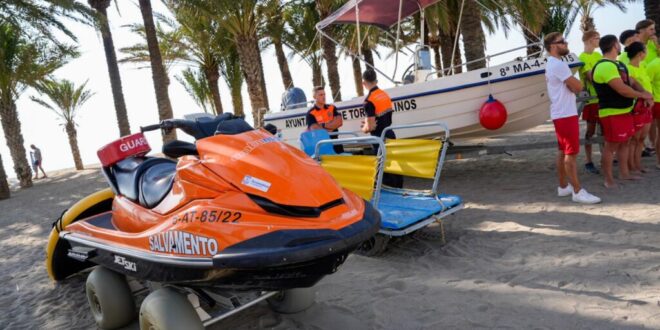 Live cameras monitor Torremolinos shores