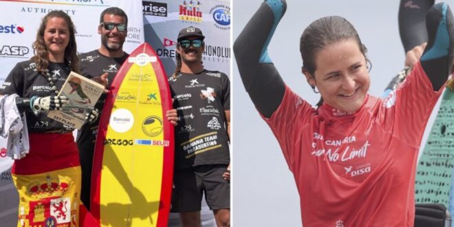 Marbella’s Sarah Almagro proves dominance on the surf