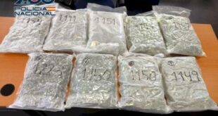 East European gangster parcelled up drugs for courier firms to export from Costa Blanca