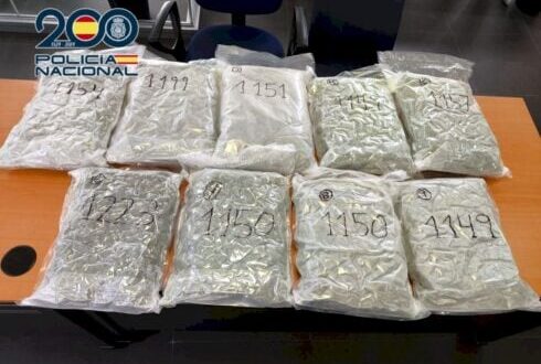 East European gangster parcelled up drugs for courier firms to export from Costa Blanca