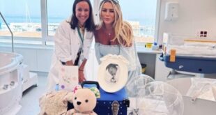 Marbella hospital recieves cuddle cot for stillborn babies donated by grieving mum