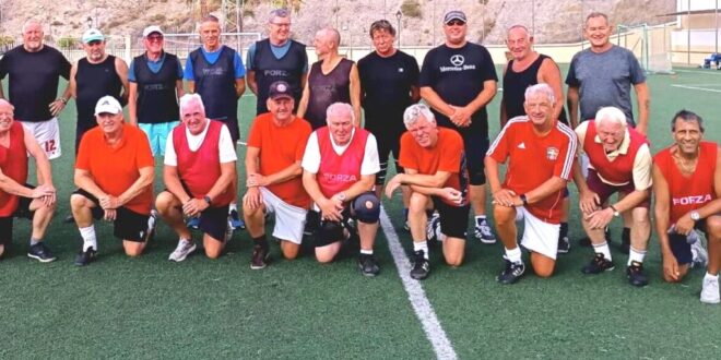 Walking football Spain celebrate 8 years
