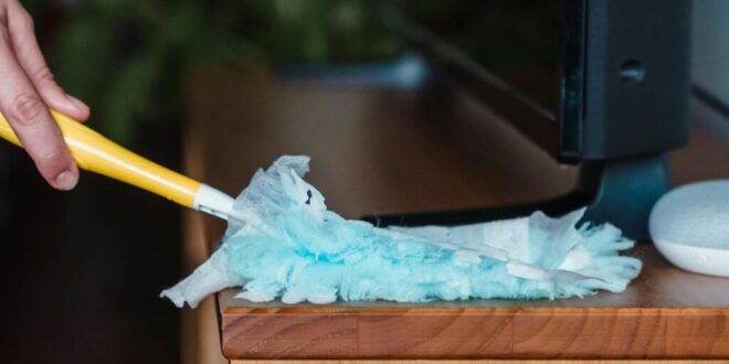 Tired of always dusting? This DIY game-changer spray delays dust from returning