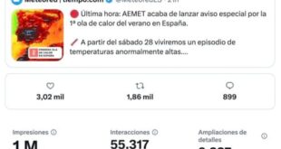 Spanish weather expert slams ‘terrifying’ online backlash from ‘horde of partisans who no longer believe in scientific data’