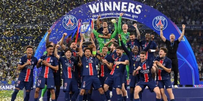A night to remember: PSG finally lift the Champions League trophy