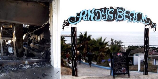 Andy’s Beach Bar kitchen inferno
