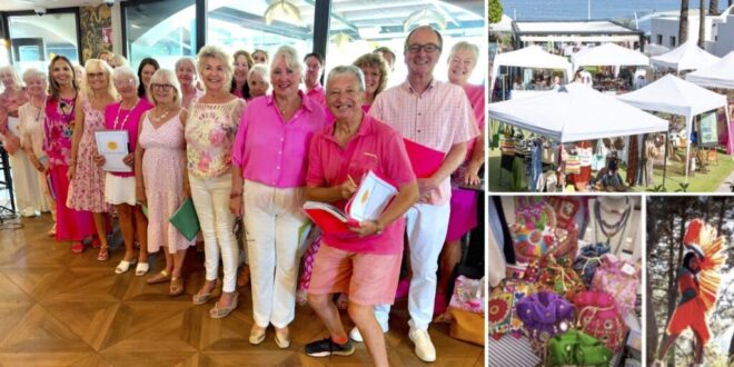 Champagne Lifestyle artisanal market and the Del Sol Singers