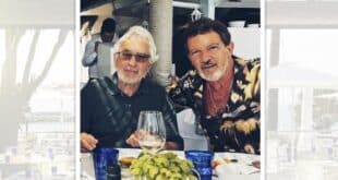 De Niro & Banderas hanging out in Marbella