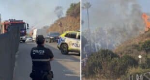 Fire breaks out in El Chaparral, Mijas – sixth fire in Malaga region in 48 hours