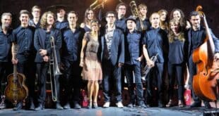 Free big band jazz and funk in Parque de la Batería