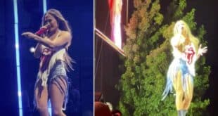 Jennifer Lopez gusto performance in gusty Fuengirola