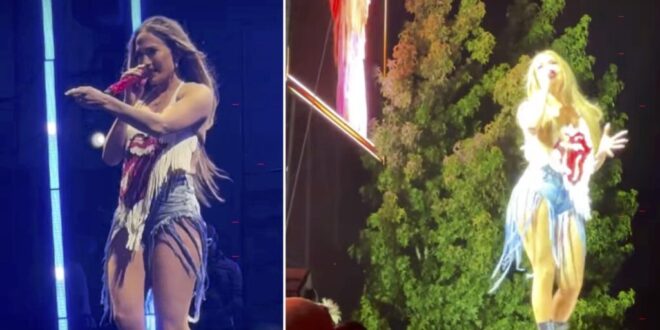 Jennifer Lopez gusto performance in gusty Fuengirola