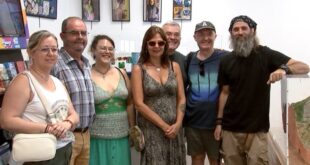 Local artisans exhibit in Mijas Pueblo