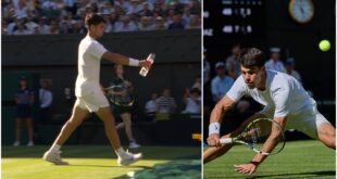 WATCH: Heartwarming moment Spain’s Carlos Alcaraz rushes to help Wimbledon fan overcome by 32C heat