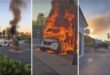 Motorhome inferno in Benavista, Estepona