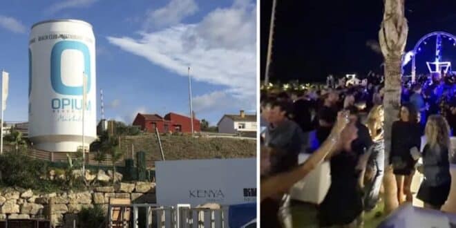 Opium Beach Club forced to close due to noise and traffic