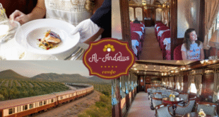 New route for Spain's poshest train the Al Andalus (think Orient Express) but what is it really like?