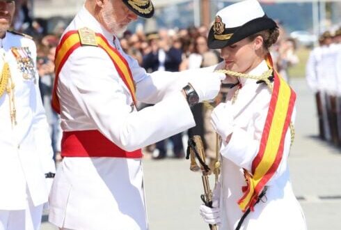 IN PICS: Spain’s Princess Leonor graduates from Naval Academy