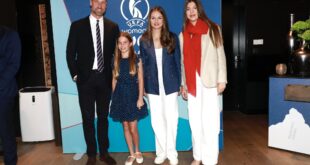 IN PICS: Spain’s Princess Leonor and Infanta Sofia meet UK’s Princess Charlotte as royal families collide at Euro 2025 final