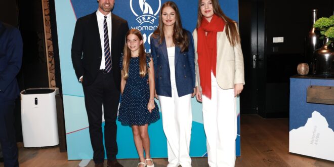 IN PICS: Spain’s Princess Leonor and Infanta Sofia meet UK’s Princess Charlotte as royal families collide at Euro 2025 final