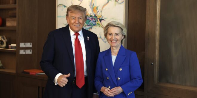 Trump's last minute trade deal with EU: New agreement will 'halve tariff's on key goods'