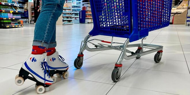 Get your skates on! Carrefour invites customers to shop skating